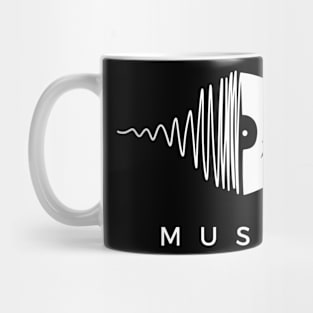 Music Soundwaves Vinyl Record Mug